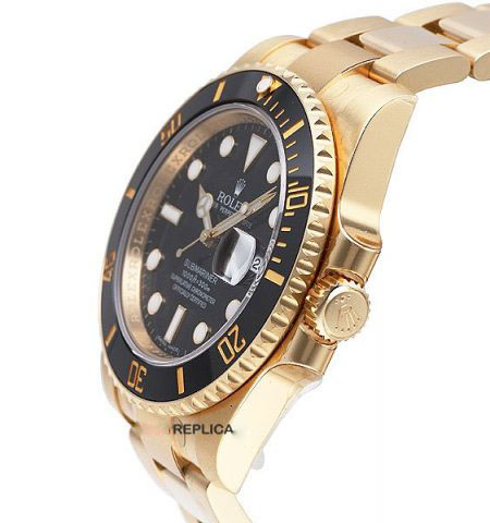 Rolex-Submariner-18k-gold-black-Ceramic-side-450x480